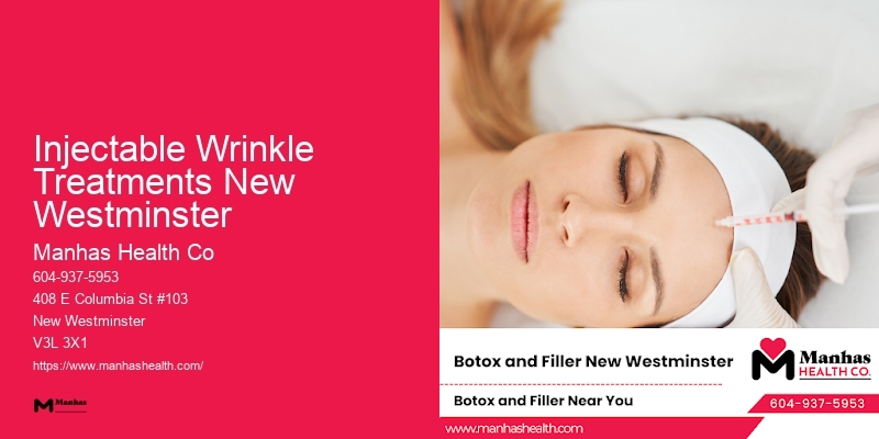 Bespoke Facial Injectable Treatments Injectable Wrinkle Treatments New Westminster