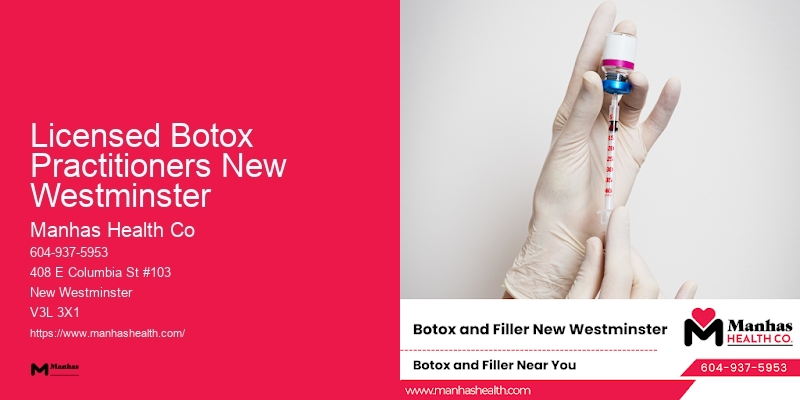 Rejuvenating Facial Injections Licensed Botox Practitioners New Westminster