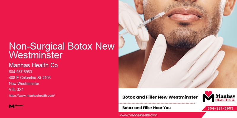 Botox for Excessive Sweating Non-Surgical Botox New Westminster