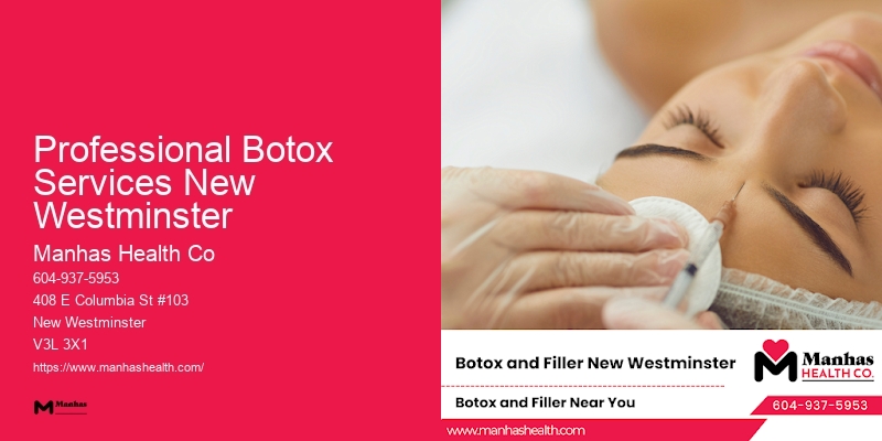 Personalized Facial Wrinkle Relaxation Therapies Professional Botox Services New Westminster