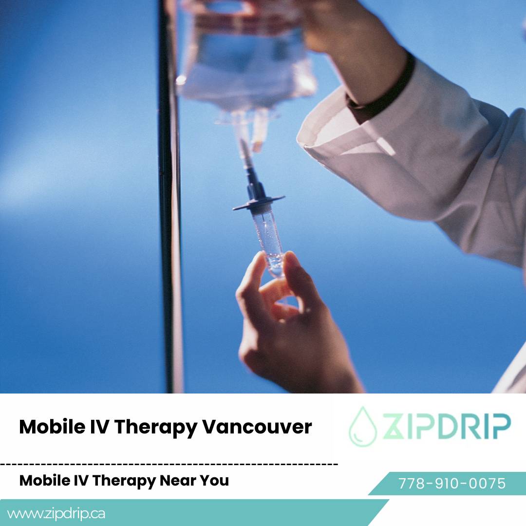 Revitalizing IV Therapy Mobile IV Drip Vancouver