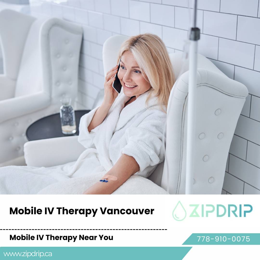 Mobile IV Therapy Services IV drip delivery Vancouver