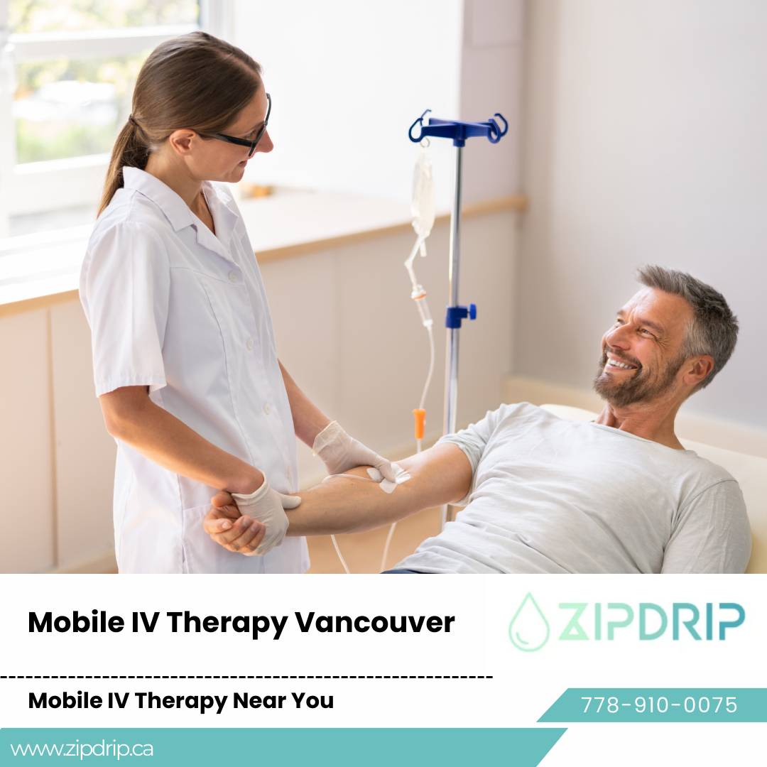 Vitamin drip therapy party IV hydration party Vancouver