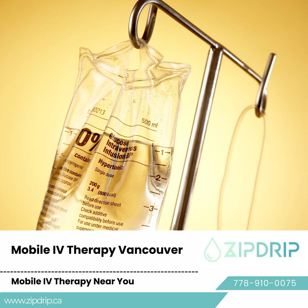 Mobile IV therapy for hangover cure On-demand IV hydration Vancouver