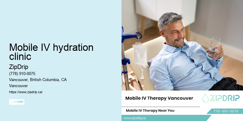 Mobile IV hydration clinic