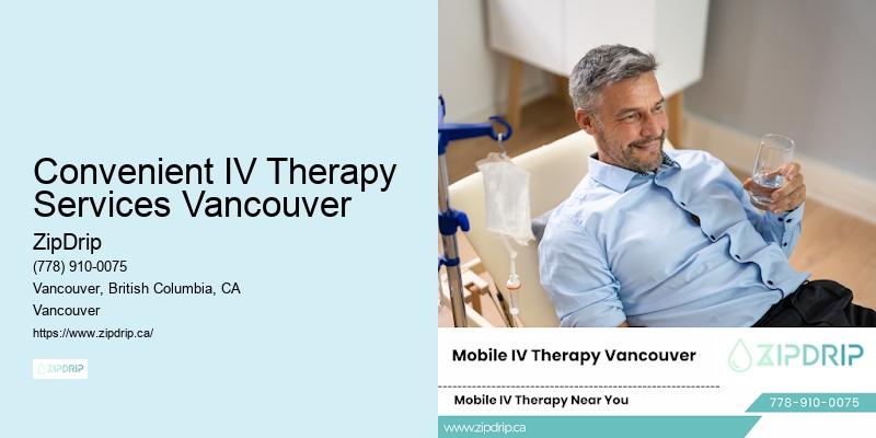 Convenient IV Therapy Services Vancouver Mobile Hydration Therapy