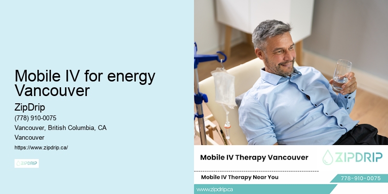 IV Infusion at Your Doorstep Mobile IV for energy Vancouver