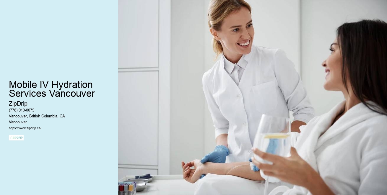 Travel IV Therapy Mobile IV Hydration Services Vancouver