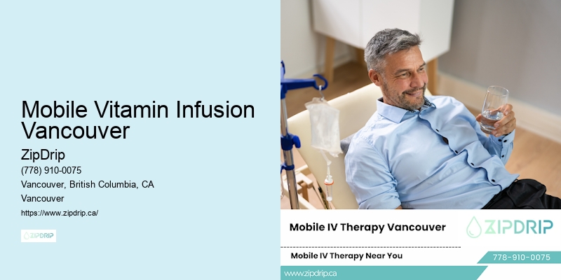 Customized IV Drip Mobile Vitamin Infusion Vancouver