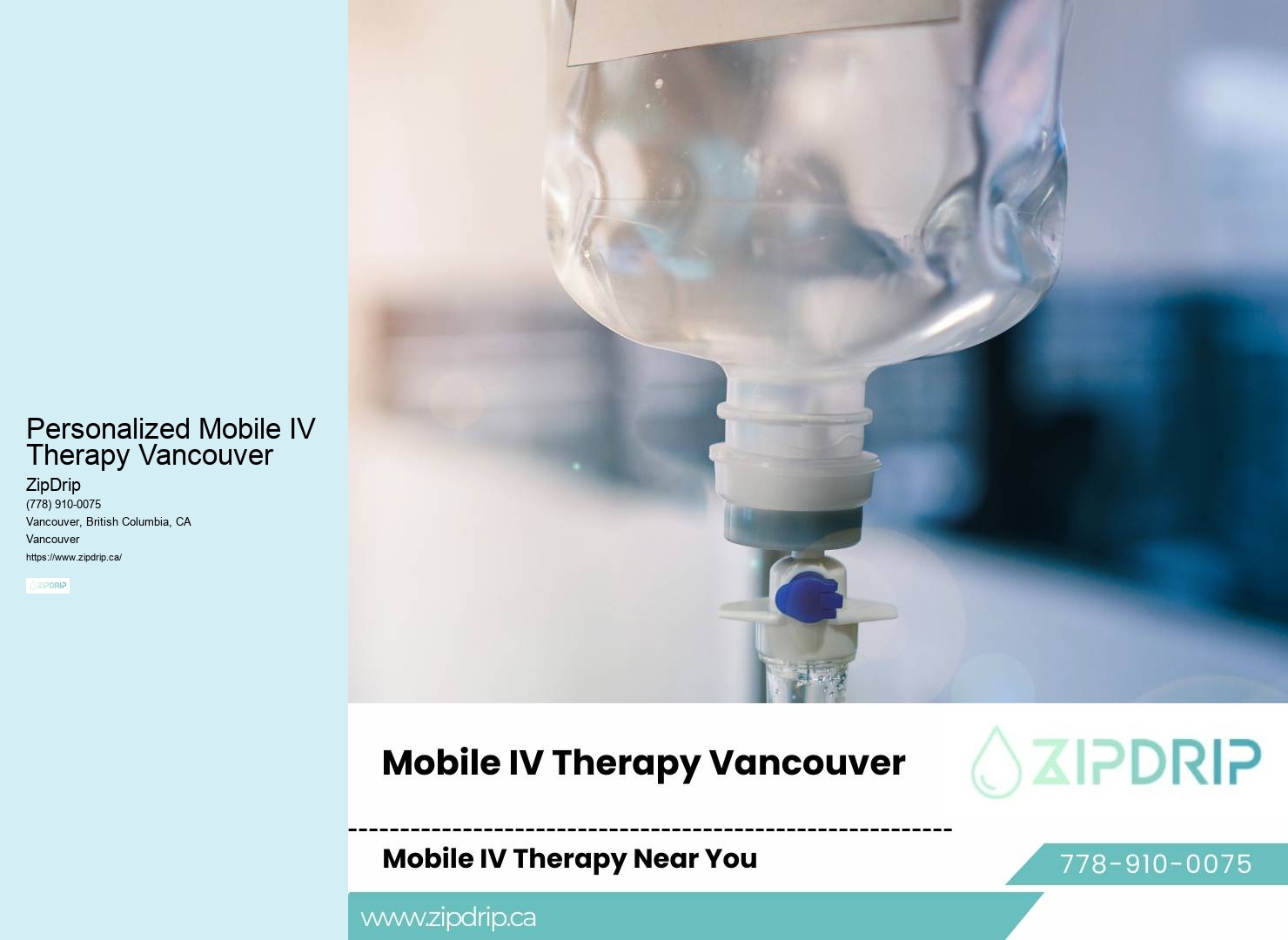 IV therapy for stress Personalized Mobile IV Therapy Vancouver
