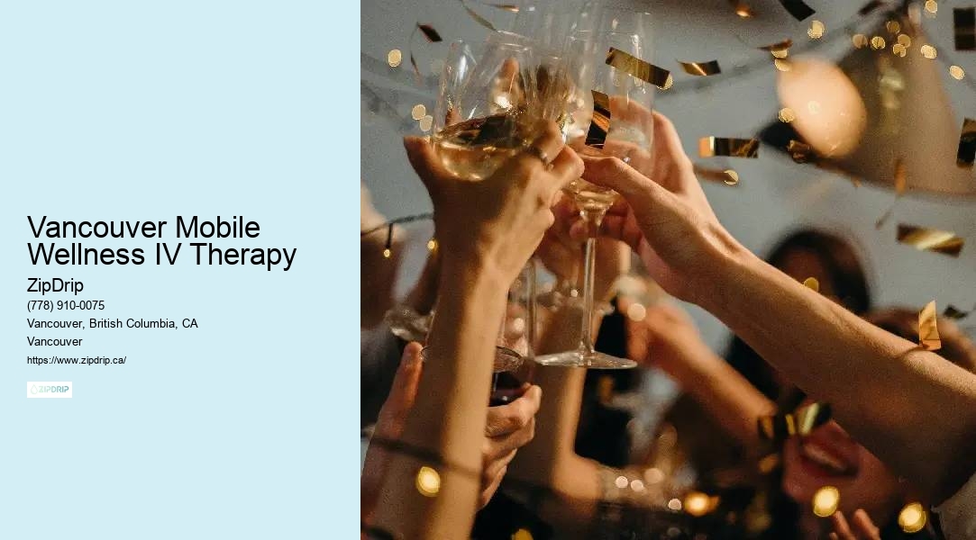 Vancouver Mobile Wellness IV Therapy IV Hangover Treatment