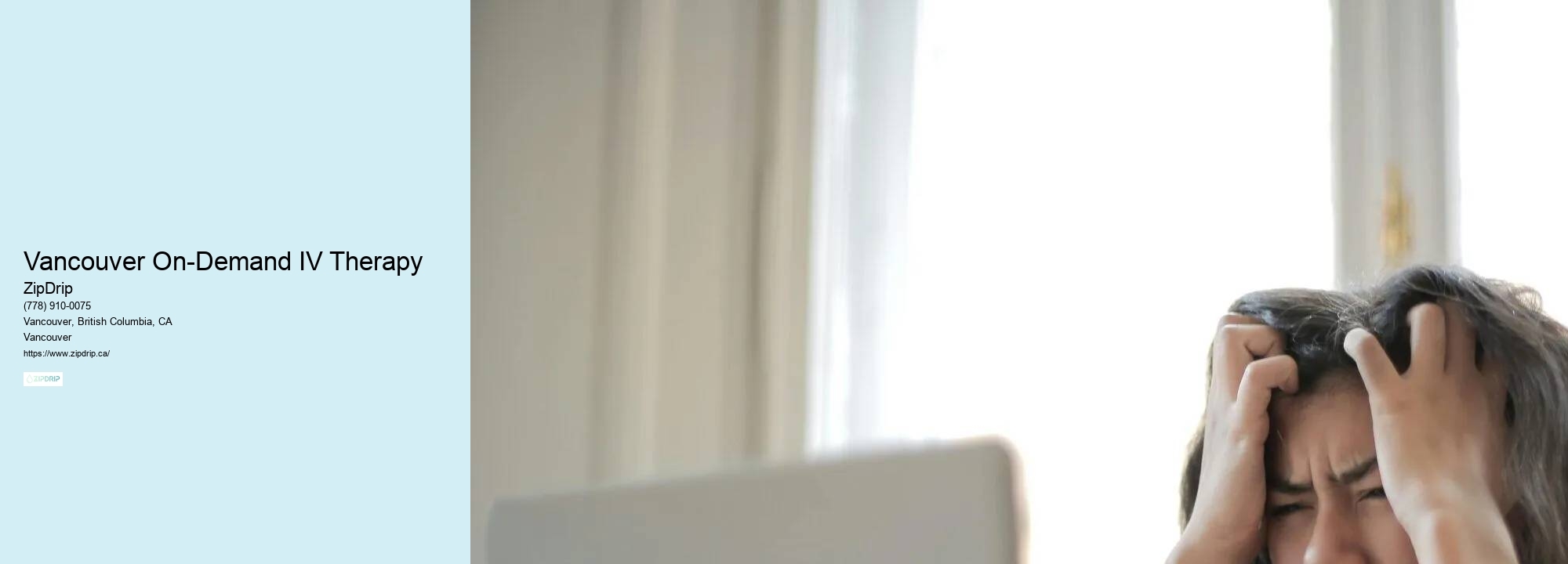 Home-Based IV Therapy Vancouver On-Demand IV Therapy