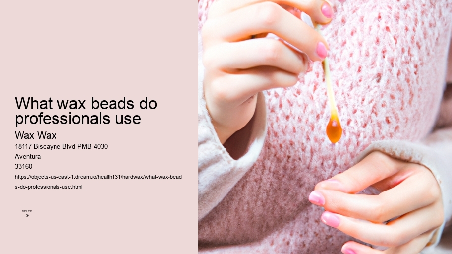 what wax beads do professionals use Wax Wax what wax beads do professionals use