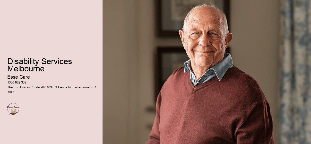 Disability Services Melbourne