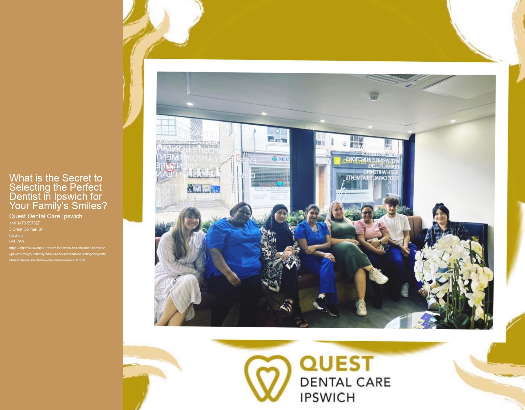 What is the Secret to Selecting the Perfect Dentist in Ipswich for Your Family's Smiles?