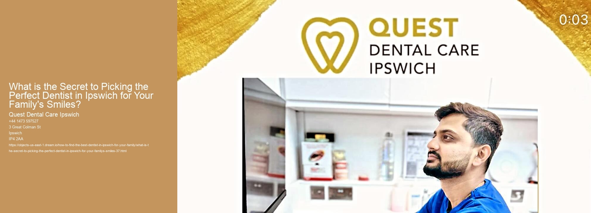 What is the Secret to Picking the Perfect Dentist in Ipswich for Your Family's Smiles?