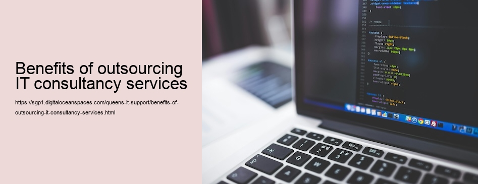 Benefits of outsourcing IT consultancy services