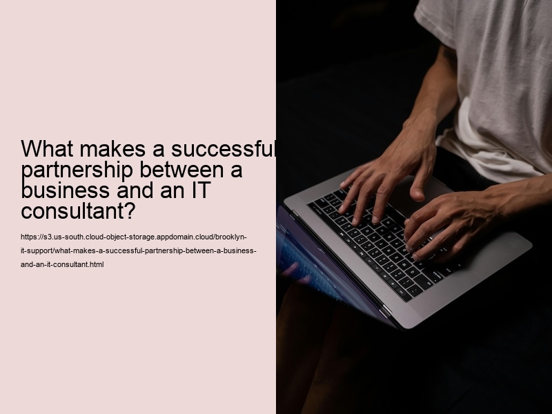 What makes a successful partnership between a business and an IT consultant?