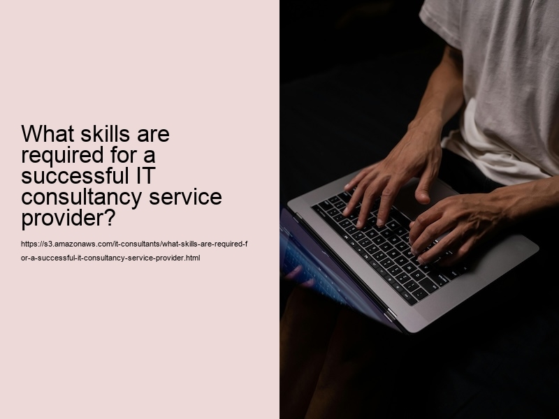 What skills are required for a successful IT consultancy service provider?