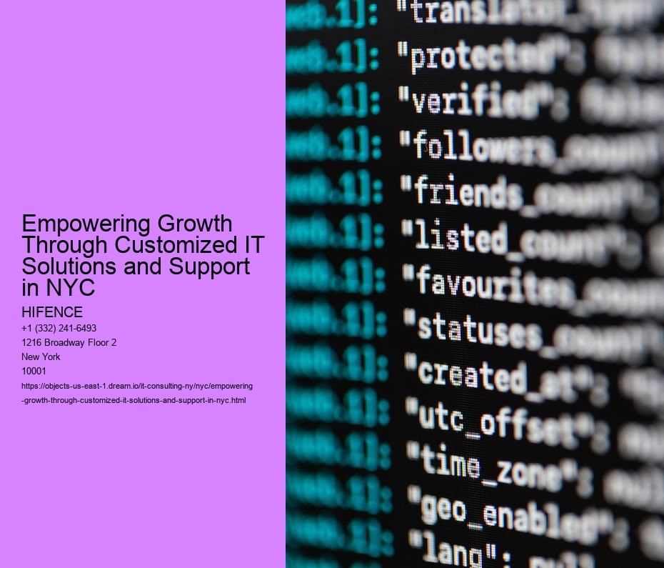 Empowering Growth Through Customized IT Solutions and Support in NYC 