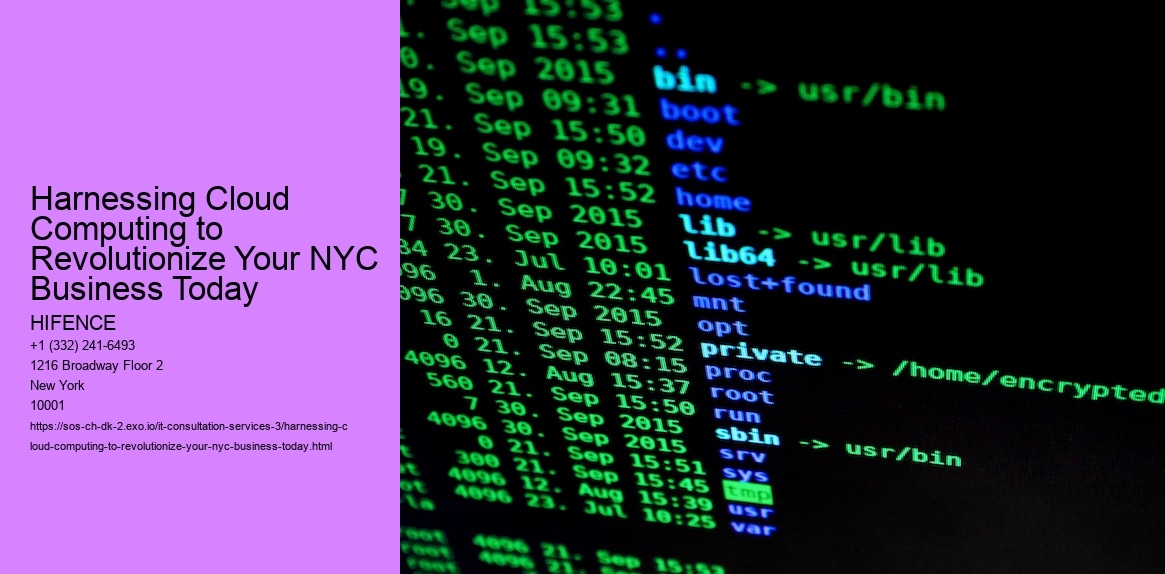 Harnessing Cloud Computing to Revolutionize Your NYC Business Today 
