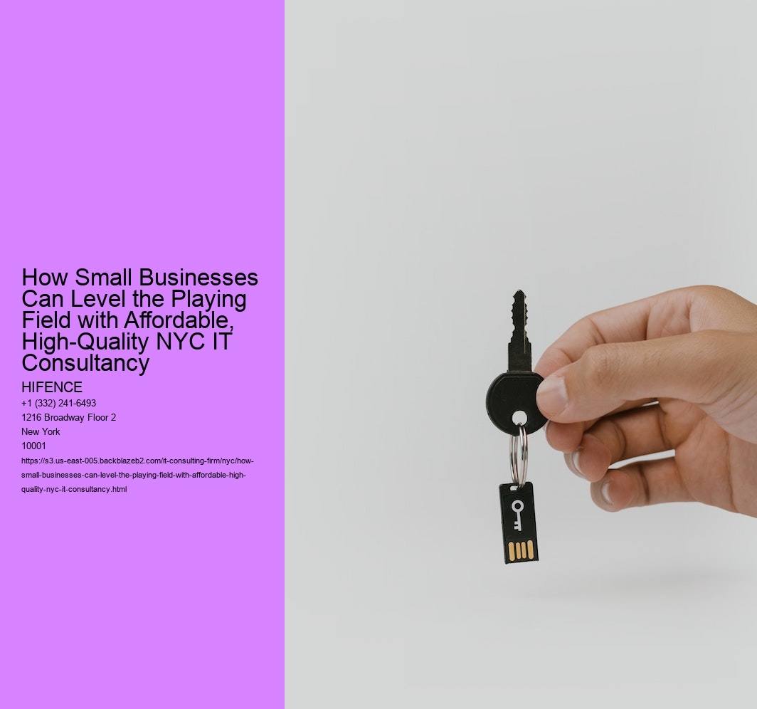 How Small Businesses Can Level the Playing Field with Affordable, High-Quality NYC IT Consultancy 
