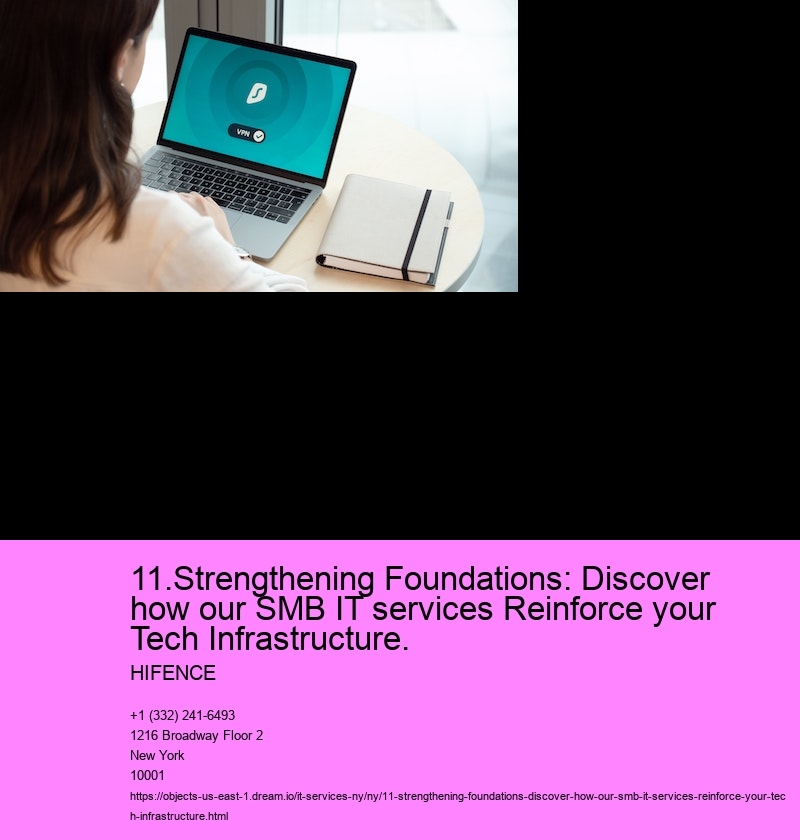 11.Strengthening Foundations: Discover how our SMB IT services Reinforce your Tech Infrastructure.