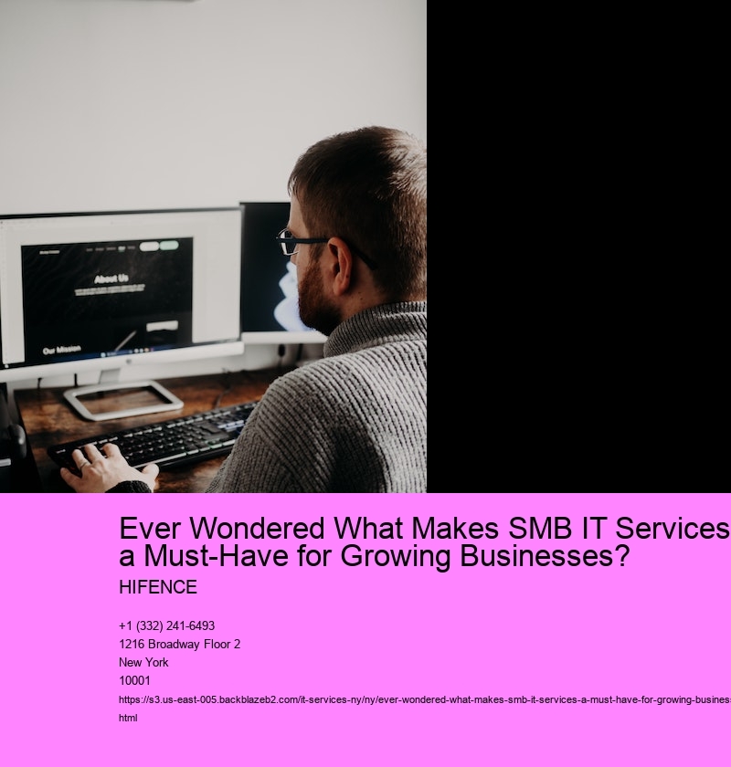 Ever Wondered What Makes SMB IT Services a Must-Have for Growing Businesses? 