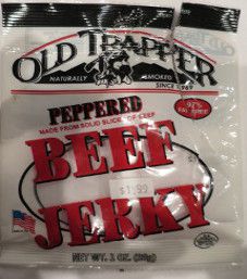 Old Trapper - Peppered Beef Jerky 1oz