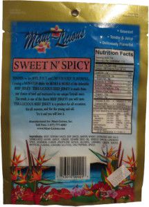 Maui~Licious - Sweet N' Spicy Beef Jerky