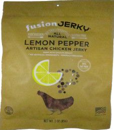 Fusion Jerky - Lemon Pepper Turkey Jerky