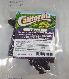 California Wine Country Jerky - Cabernet Beef Jerky