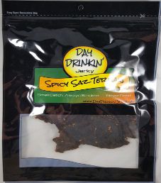 Day Drinkin' Jerky - Spicy Saz Teriyaki Beef Jerky