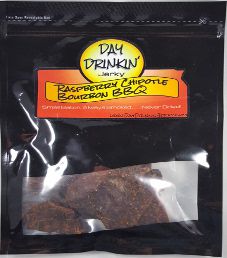 Day Drinkin' Jerky - Raspberry Chipotle Bourbon BBQ Beef Jerky