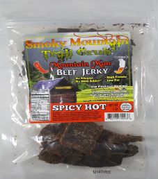 Smoky Mountain Trail Grub - Spicy Hot Beef Jerky