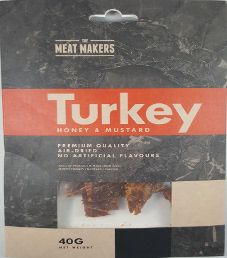 The Meat Makers - Honey & Mustard Turkey Jerky