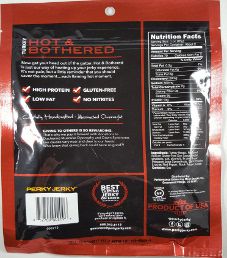 Perky Jerky - Hot & Bothered Turkey Jerky