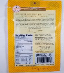 Aufschnitt Meats - Teriyaki 100% Grass-fed Beef Jerky