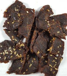 Derf Jerky - Fumée Framboise (Smoked Raspberry) Beef Jerky