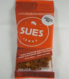 Sue's Jerky - Slow Roasted Pulled Pork Beef Jerky