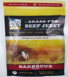 Wild Sky - Barbecue 100% Grass-Fed Beef Jerky