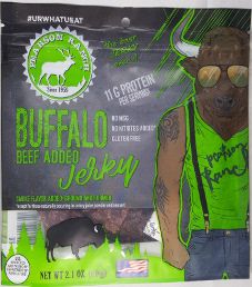 Pearson Ranch Jerky - Hickory Buffalo Beef Jerky