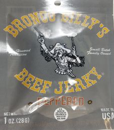 Bronco Billy's Beef Jerky - Peppered Beef Jerky