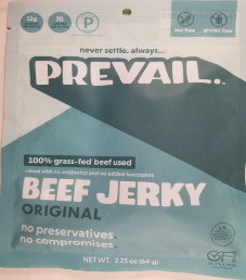 PREVAIL Jerky - Original 100% Grass-Fed Beef Jerky