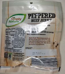 Simply Nature - Peppered Organic Beef Jerky