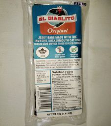 El Diablito - Original White Fish Jerky Bar