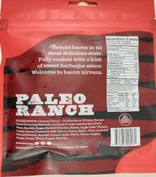 Paleo Ranch - Sweet Barbecue Bacon Jerky