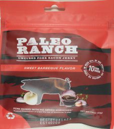 Paleo Ranch - Sweet Barbecue Bacon Jerky