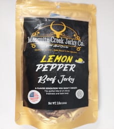 Mesquite Creek Jerky Co. - Lemon Pepper Beef Jerky