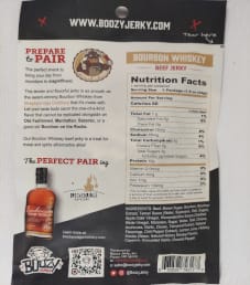 Boozy Jerky - Bourbon Whiskey Beef Jerky